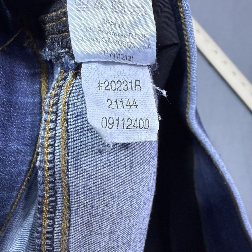 SPANX Blue High-Waist Ankle Flare Jeans - Picture 4 of 9